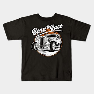 BORN TO RACE Kids T-Shirt